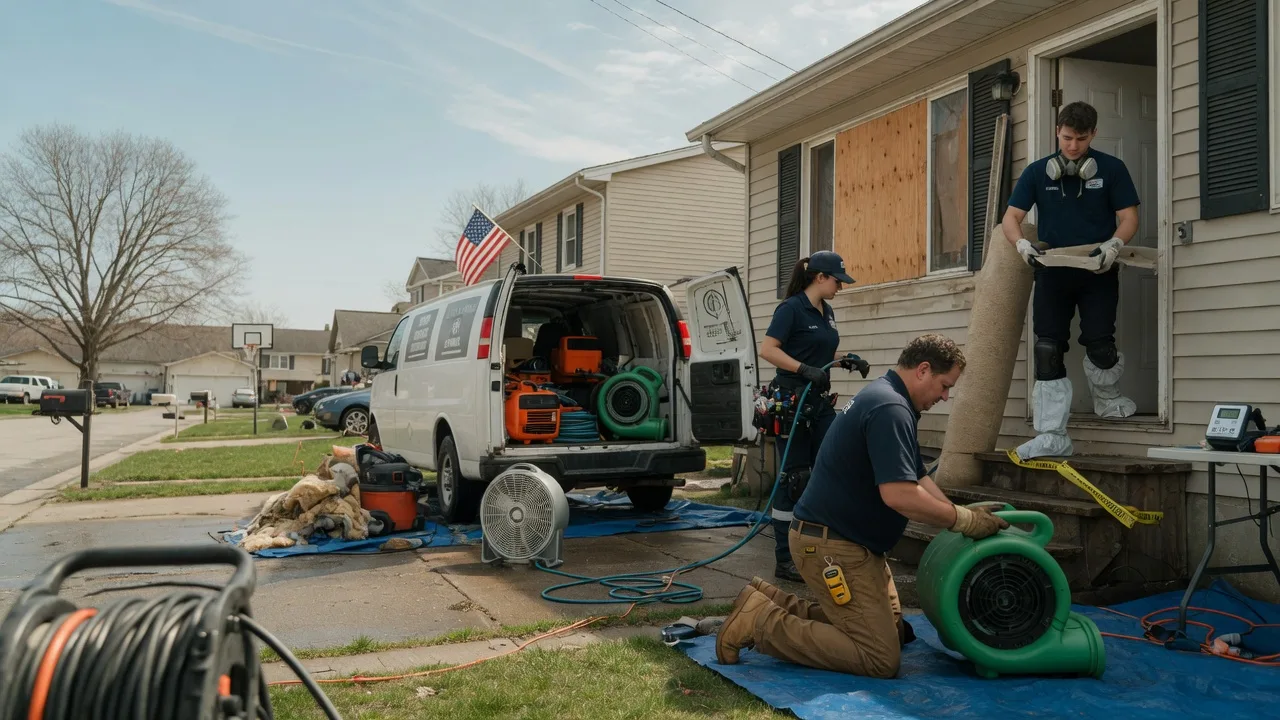 Water Damage Restoration in Friendship, MD near me